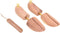 vidaXL - Schoenspanner - met - schoenlepel - EU - 44-45 - massief - cederhout
