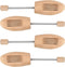 vidaXL - Schoenspanners - 2 - paar - EU - maat - 43-46 - massief - lotushout