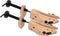 vidaXL - Schoenspanners - 2 - paar - maat - 36-40 - massief - grenenhout