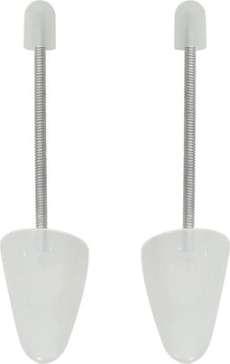 vidaXL - Schoenspanners - 5 - paar - EU - 35-38 - kunststof - wit