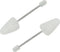 vidaXL - Schoenspanners - 5 - paar - EU - 35-38 - kunststof - wit