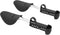 vidaXL - Schoenspanners - 5 - paar - EU - 38-44 - kunststof - wit