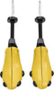 vidaXL - Schoenspanners - met - schoenlepel - EU - 37-41 - kunststof - geel