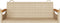 vidaXL - Schommelbank - 109x62x40 - cm - poly - rattan - beige