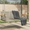 vidaXL - Schommelbank - 109x62x40 - cm - poly - rattan - grijs