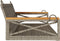 vidaXL - Schommelbank - 109x62x40 - cm - poly - rattan - grijs