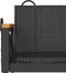 vidaXL - Schommelbank - 109x62x40 - cm - poly - rattan - zwart