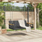 vidaXL - Schommelbank - 109x62x40 - cm - poly - rattan - zwart