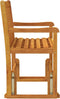 vidaXL - Schommelbank - 110 - cm - massief - acaciahout