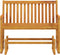 vidaXL - Schommelbank - 110 - cm - massief - acaciahout
