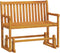 vidaXL - Schommelbank - 110 - cm - massief - acaciahout