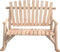 vidaXL - Schommelbank - 2-zits - 123x96x102 - cm - massief - vurenhout