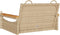 vidaXL - Schommelbank - 63x62x40 - cm - poly - rattan - beige
