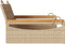 vidaXL - Schommelbank - 63x62x40 - cm - poly - rattan - beige