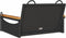 vidaXL - Schommelbank - 63x62x40 - cm - poly - rattan - zwart