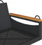 vidaXL - Schommelbank - 63x62x40 - cm - poly - rattan - zwart
