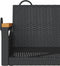 vidaXL - Schommelbank - 63x62x40 - cm - poly - rattan - zwart