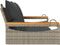 vidaXL - Schommelbank - met - kussens - 109x62x40 - cm - poly - rattan - grijs