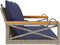 vidaXL - Schommelbank - met - kussens - 109x62x40 - cm - poly - rattan - grijs