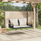 vidaXL - Schommelbank - met - kussens - 109x62x40 - cm - poly - rattan - zwart