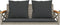 vidaXL - Schommelbank - met - kussens - 109x62x40 - cm - poly - rattan - grijs