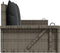 vidaXL - Schommelbank - met - kussens - 119x56x48 - cm - poly - rattan - grijs