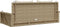 vidaXL - Schommelbank - met - kussens - 119x56x48 - cm - poly - rattan - beige