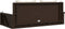 vidaXL - Schommelbank - met - kussens - 119x56x48 - cm - poly - rattan - bruin