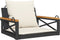 vidaXL - Schommelbank - met - kussens - 63x62x40 - cm - poly - rattan - zwart