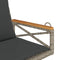 vidaXL - Schommelbank - met - kussens - 63x62x40 - cm - poly - rattan - grijs