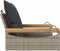 vidaXL - Schommelbank - met - kussens - 63x62x40 - cm - poly - rattan - grijs