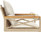 vidaXL - Schommelbank - met - kussens - 63x62x40 - cm - poly - rattan - beige