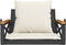 vidaXL - Schommelbank - met - kussens - 63x62x40 - cm - poly - rattan - zwart