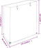 vidaXL - Schommelbankhoes - met - 8 - oogjes - 125x90x135/165 - cm - polyetheen
