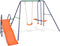 vidaXL-Schommelset-met-glijbaan-en-3-zitjes-oranje