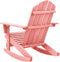 vidaXL - Schommelstoel - Adirondack - massief - vurenhout - roze