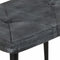 vidaXL - Schommelstoel - met - voetenbank - canvas - in - vintage - stijl - zwart