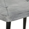 vidaXL - Schommelstoel - met - voetensteun - in - vintage - stijl - canvas - grijs