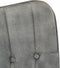 vidaXL - Schommelstoel - met - voetensteun - in - vintage - stijl - canvas - grijs