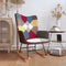 vidaXL - Schommelstoel - patchwork - stof