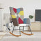 vidaXL - Schommelstoel - patchwork - stof