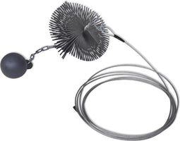 vidaXL - Schoorsteenveegborstel - rond - Ø - 15 - cm