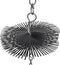 vidaXL - Schoorsteenveegborstel - rond - Ø - 25 - cm