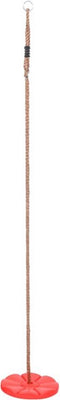 vidaXL Schotelschommel 200 cm rood