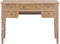vidaXL - Schrijftafel - 109,5x45x77,5 - cm - hout - bruin