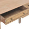 vidaXL - Schrijftafel - 109,5x45x77,5 - cm - hout - bruin