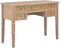 vidaXL - Schrijftafel - 109,5x45x77,5 - cm - hout - bruin
