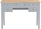 vidaXL - Schrijftafel - 109,5x45x77,5 - cm - hout - grijs