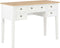 vidaXL - Schrijftafel - 109,5x45x77,5 - cm - hout - wit
