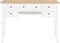 vidaXL - Schrijftafel - 109,5x45x77,5 - cm - hout - wit